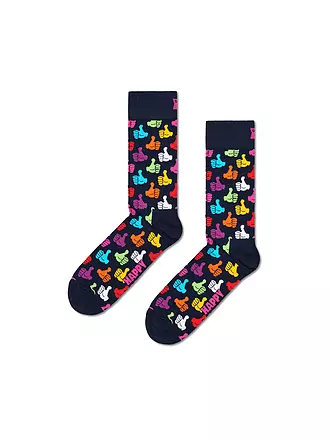 HAPPY SOCKS | Herren Socken THUMBS UP navy | 